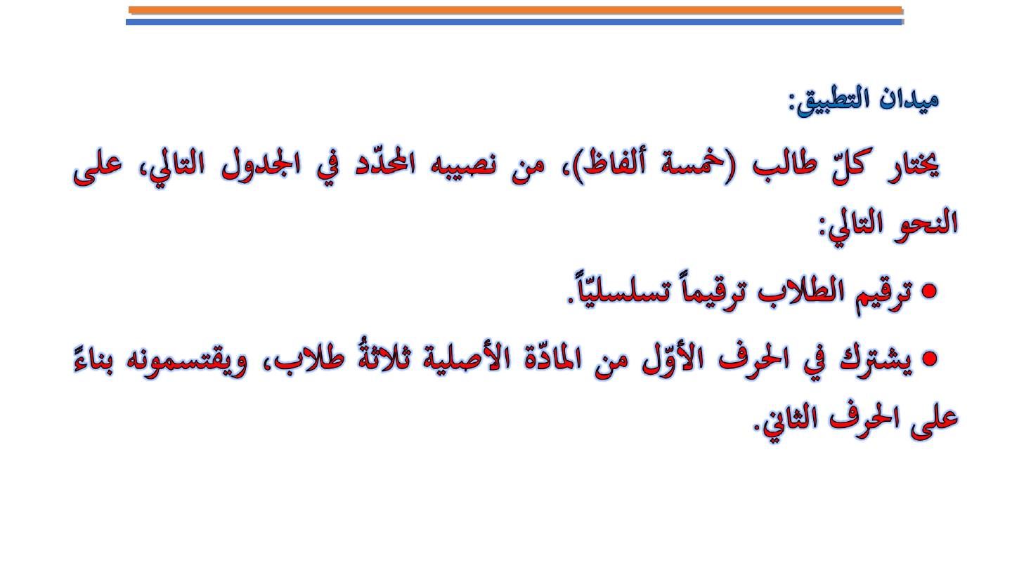 مؤتمر (المعجم واستخداماته في تعليم العربية للناطقين بها وبغيرها تقييم وتطوير)- عبد العزيز الحميد .ppt — صفحة 28