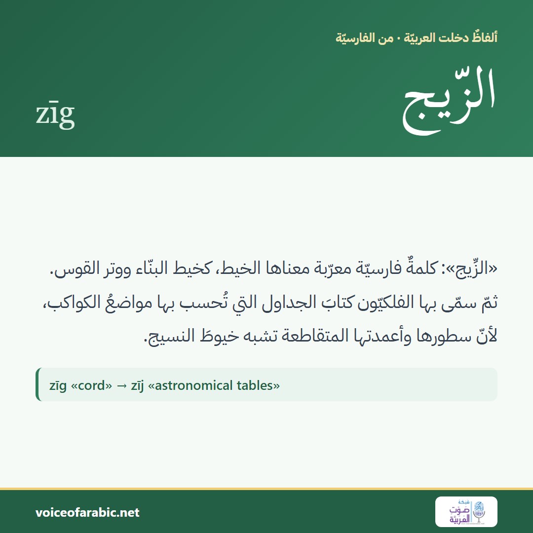 الزِّيج